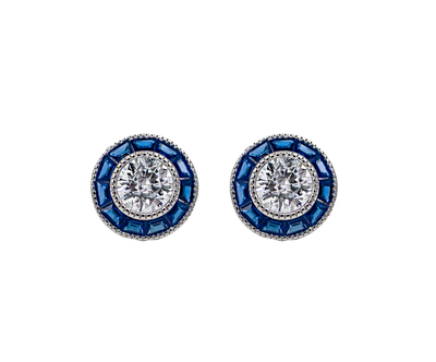 Bottega Blue Studs