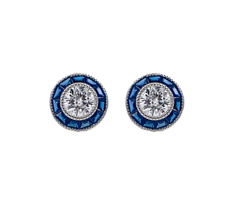 Bottega Blue Studs