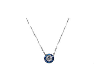 Bottega Blue Pendant