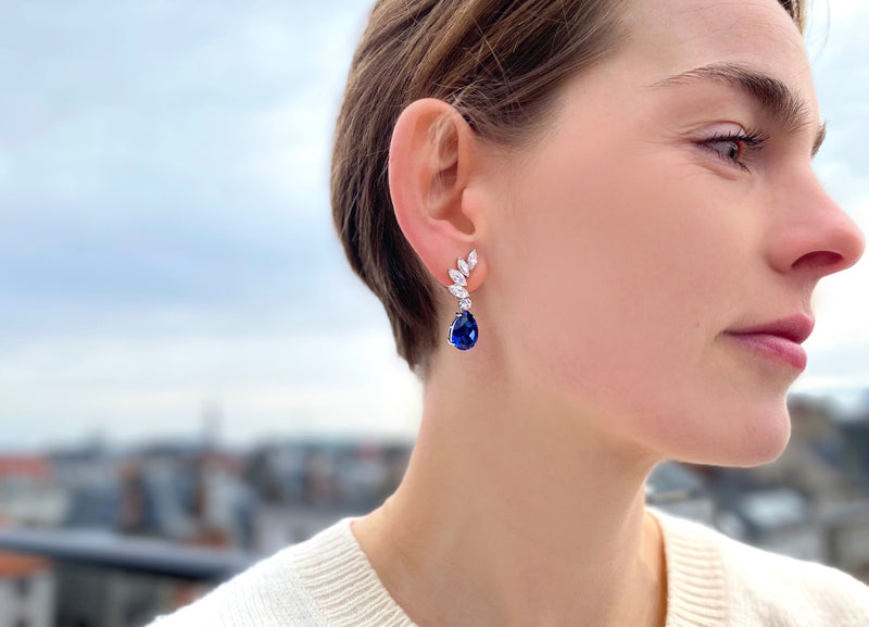 Rêve Bleu Earrings