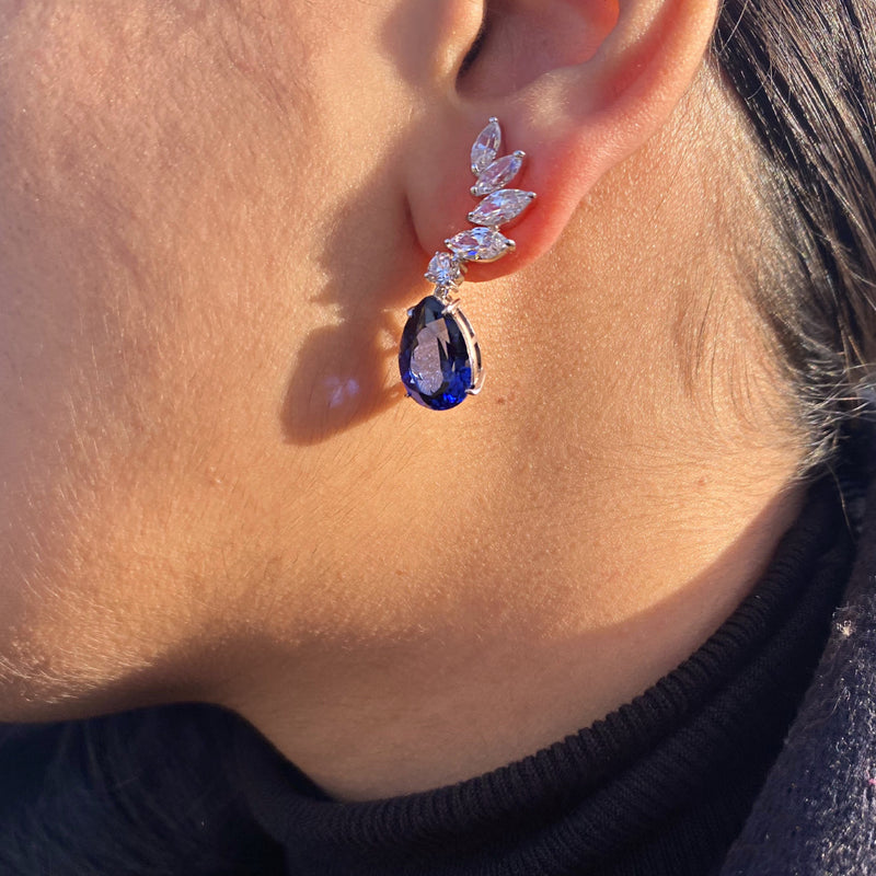 Rêve Bleu Earrings