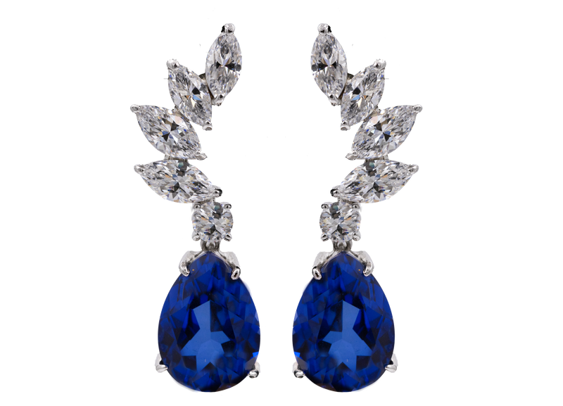 Rêve Bleu Earrings